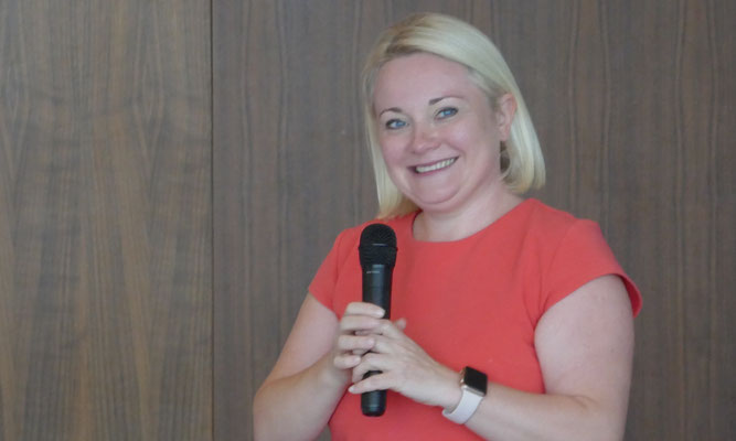 Clubabend Juli mit Olga Sherbina, Leiterin der Repräsentanz IFC in Belarus